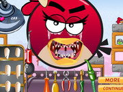 Igrica za decu Angry Birds Dentist