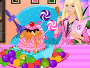 Online game Barbie Ice Cream Decorating