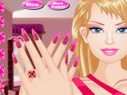 Barbie Nails Design