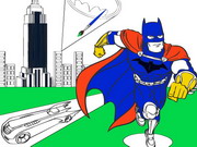 Batman Cartoon Coloring