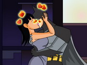 Batman Kissing 2