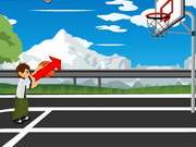 Online igrica Ben 10 Basketball free for kids