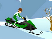 Ben 10 Snow Biker