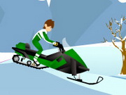 Online igrica Ben 10 Snow Biker