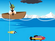 Online igrica Ben10 Fishing Game free for kids