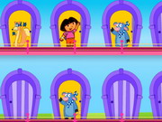 Online game Dora Door Memory