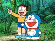 Online igrica Doraemon Jungle Hunting