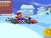 Igrica za decu Mario Christmas Kart