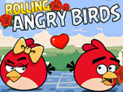 Online igrica Rolling Angry Birds