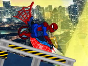 Online igrica Spiderman Bike Game