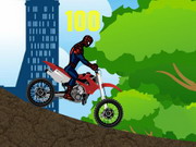 Online game Spiderman Bike Racer