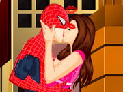 Online igrica Spiderman Kissing