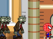 Online game Spiderman Zombie Run