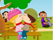 Online game Winter Park Kissing