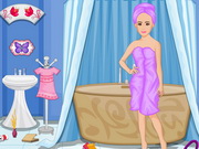 Online igrica Ariana Grande Bathroom Cleaning free for kids