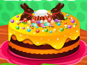 Online game Baby Anna Easter Cake