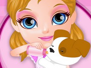 Online igrica Baby Barbie Adopts A Pet