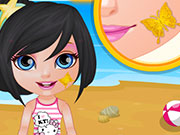 Online igrica Baby Barbie Summer Glittery Tattoo