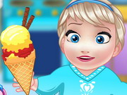 Igrica za decu Baby Elsa Cooking Homemade Icecream