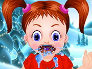 Baby Emma Winter Throat Problem