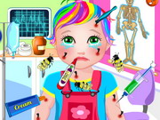 Online game Baby Juliet Bee Allergy