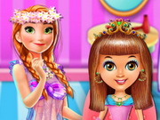 Online igrica Baby Princess Hair Salon free for kids
