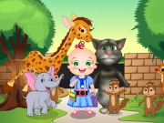 Online game Baby Rosy And Tom Zoo Adventure