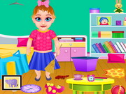 Online game Baby Sophia Bedroom Cleaning