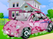 Barbie Car Cleaning