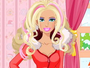 Online igrica Barbie Christmas Night Prep