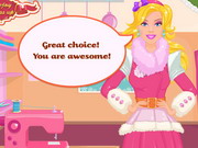 Online game Barbie Design Your Winter Coat