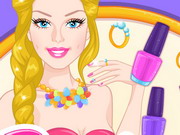 Online game Barbie Easter Nails Designer