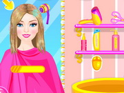 Online game Barbie Hairstyle Design