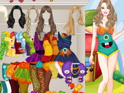 Barbie Monster Outfits Dress Up