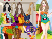 Online igrica Barbie Monster Outfits Dress Up free for kids