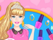 Online game Barbie Prom Nails Designer