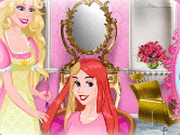 Online game Barbie’s Princess Hair Salon