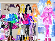 Igrica za decu Barbie Winter Dress Up