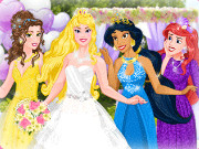 Online game Disney Princess Bridesmaids