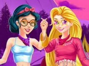 Disney Princesses Hippie Fashion