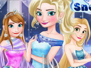 Online game Disney Snowflakes Winter Ball