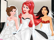 Online igrica Disney Wedding Fashion Week free for kids