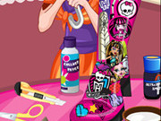 Online game DIY Monster High Rain Boots