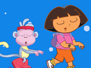 Online game Dora And Boots Sleepwalking Adventure