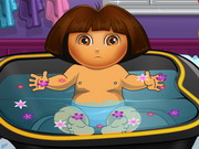 Online game Dora Bathing