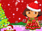 Online game Dora Christmas Games