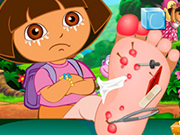Igrica za decu Dora Foot Injuries