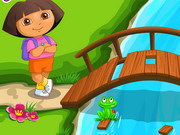 Online igrica Dora Go Camping free for kids