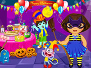 Online igrica Dora Halloween Prepare More