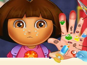 Online game Dora Hand Doctor